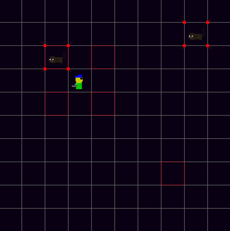 AttackMode (diagonally)